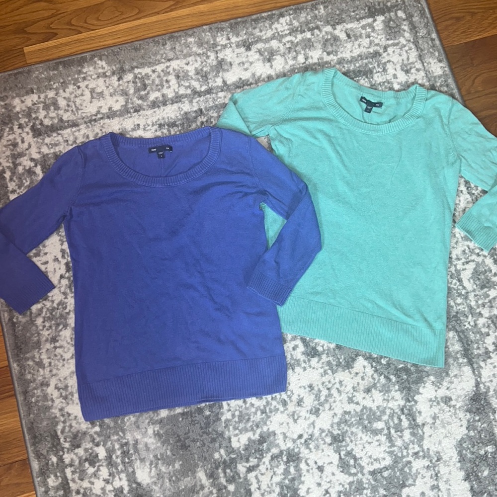 Gap 3/4 sleeve sweater bundle